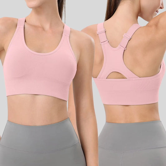Adjustable Strap Shockproof Yoga Bra
