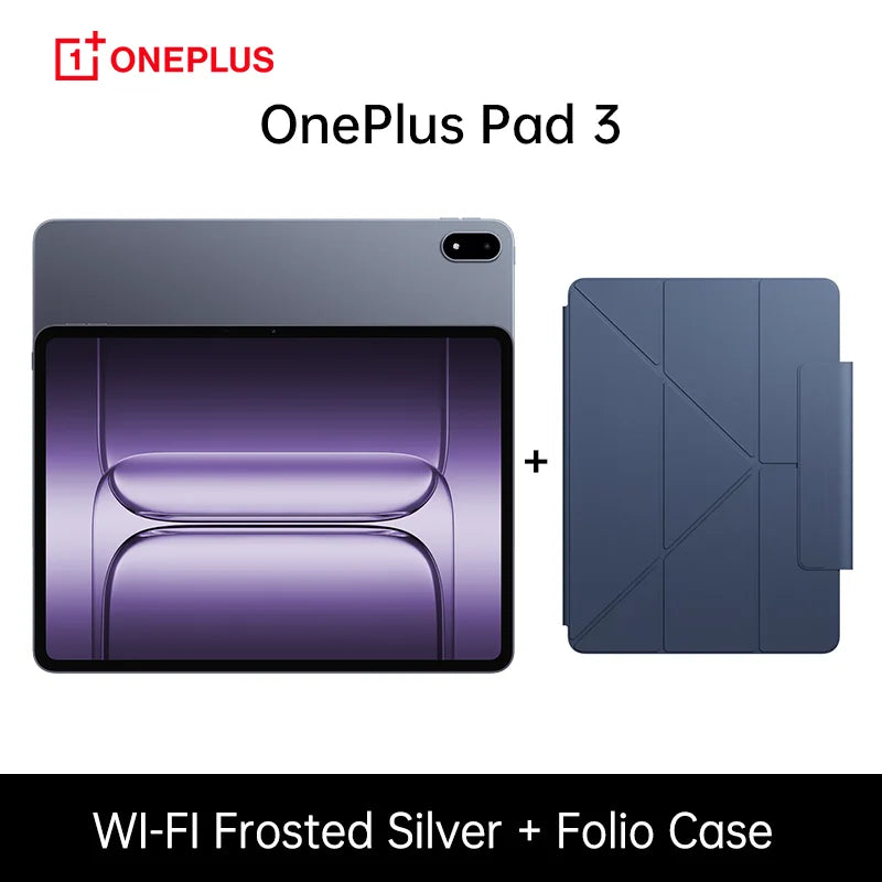 Global Version OnePlus Pad 3 Snapdragon 8 Elite 13.2inches 144Hz Screen 12140mAh Battery 13MP Rear Camera 8 Speakers 80W Charge