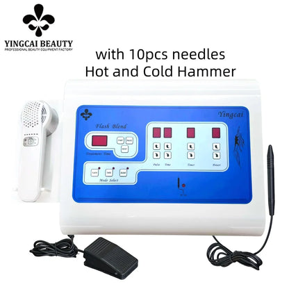 2 in 1 Electrolysis Hair Removal Machine Painless Permanent Hair Remove Machine for Women Men Bikini Body Home Salon Use