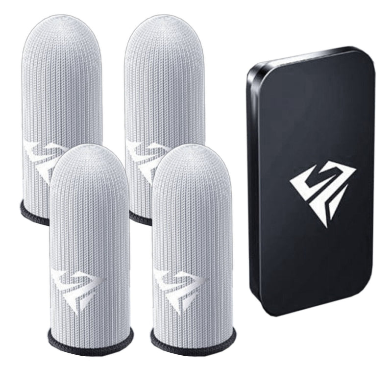 Gaming Finger Sleeves Breathable Gaming Finger Cots for Mobile Game Controllers Gloves for Gaming