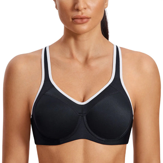 Full Support High Impact Underwire Sports Bra