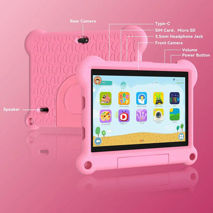 10-Inch Kids Tablet Adreamer KidsPad10Pro 4GB 64GB with Kids Education Software For Children Studying Kids-proof Case