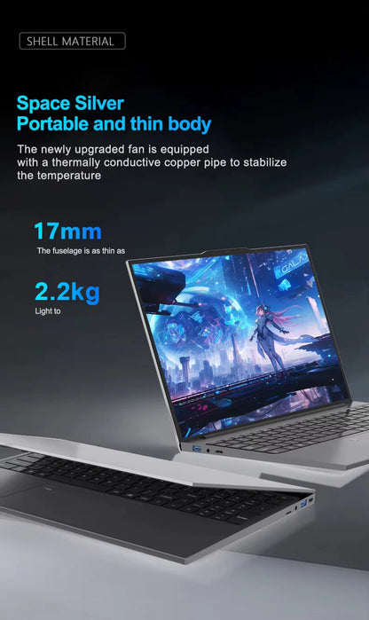 2026 Gaming 15.6"Laptop Intel Core i9 10980HK/i9 9900U Computer 16GB RAM 1TB 2TB 1920*1080 Fingerprint Unlock Backlit Windows 11