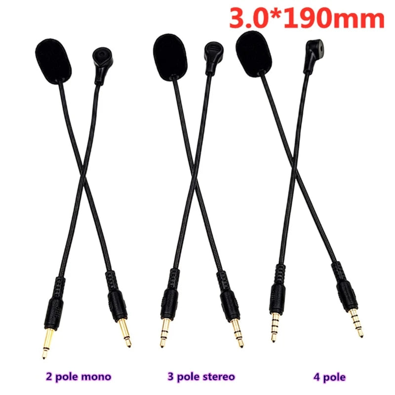 2025 New Universal 3.5mm Plug Gaming Headphone Microphone Gaming Supplies Kits