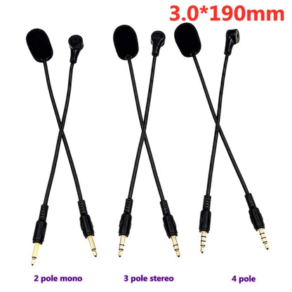 2025 New Universal 3.5mm Plug Gaming Headphone Microphone Gaming Supplies Kits