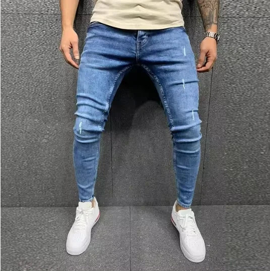 Skinny Fit Hip Hop Denim Jeans
