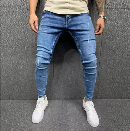 Skinny Fit Hip Hop Denim Jeans