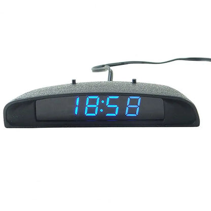 Electronic Clock Contracted Car Digital Clock Practical Car Digital Clock LED Vehicle Clock Sturdy Vehicle Clock for Driver