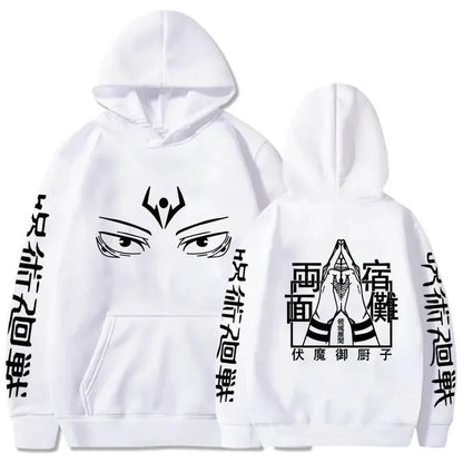 Hoodies New Japanese Anime Graphic Printing Sweatshirts for Men Womnen Hip Hop Casual Autumn Winter Fleece Streetwear Tops