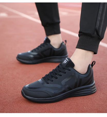 Black Sneakers Comfortable Sports Running Shoes For Men Tenis Masculinos Autumn Lightweight Casual Shoe Zapatillas Hombre