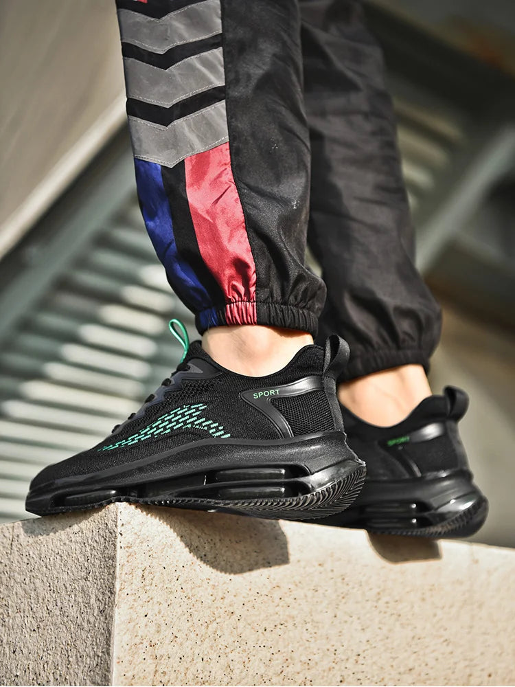 High Quality Sneakers Male Trend Black Platform Basketball Shoes Men Casual White Sport Walking Sneakers Men's Trainer 2025