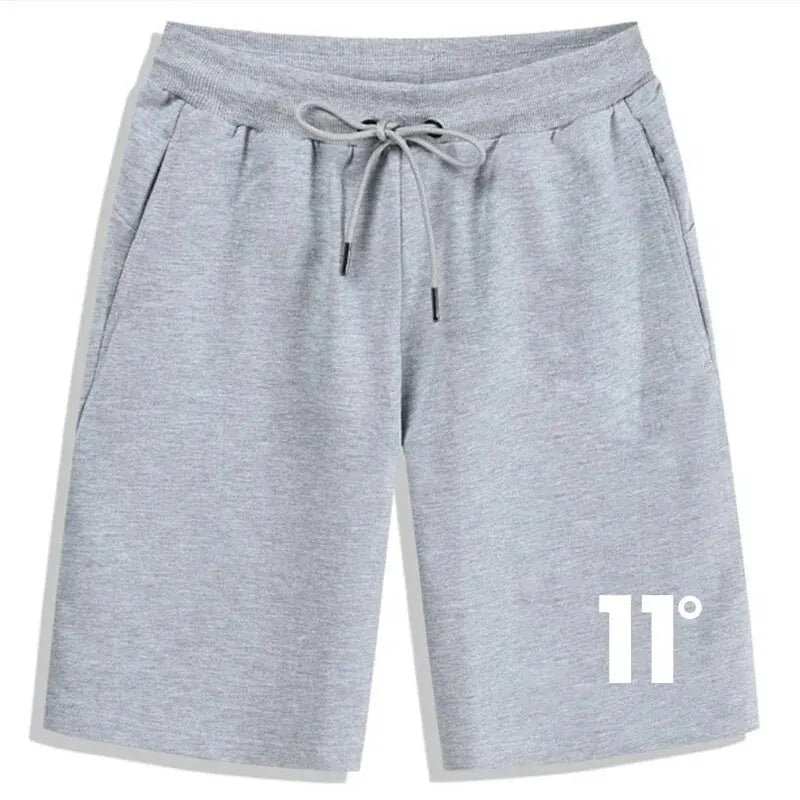 11 Printing Summer New Men's Shorts Casual Elastic Drawstring Loose Shorts Joggers Outdoor Fitness Breathable Sports Short Pants