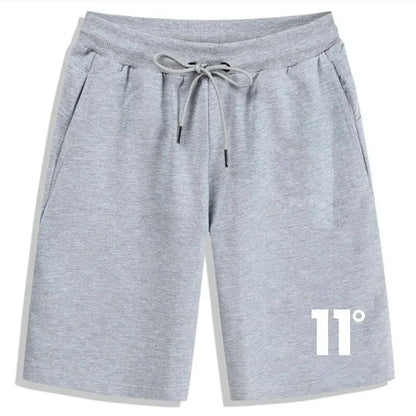 11 Printing Summer New Men's Shorts Casual Elastic Drawstring Loose Shorts Joggers Outdoor Fitness Breathable Sports Short Pants