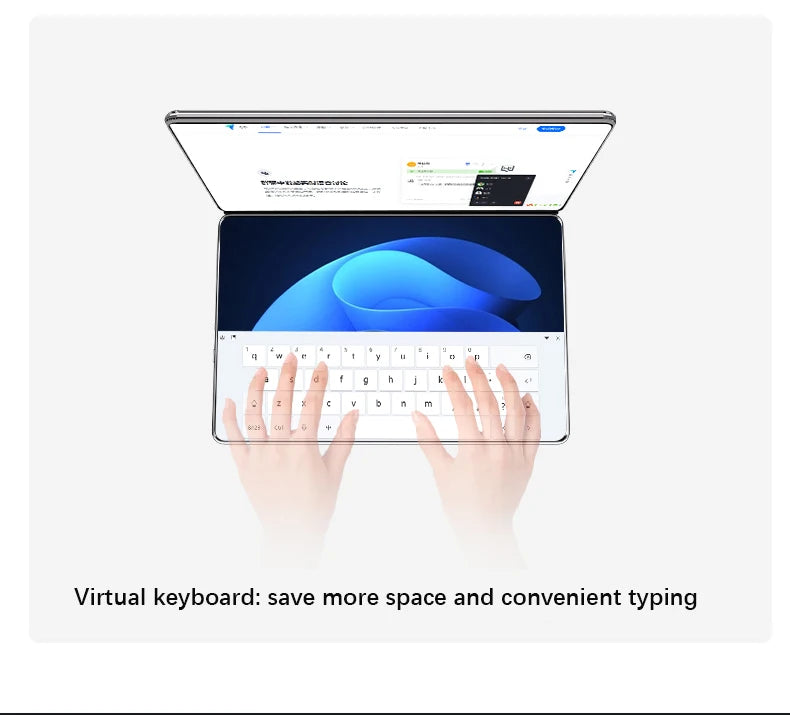 New Dual Screen Laptop Intel i3 1215U N100 Dual 10.95 Inch IPS Touch Screen Windows 11 Office Computer Tablet Notebook WiFi 6