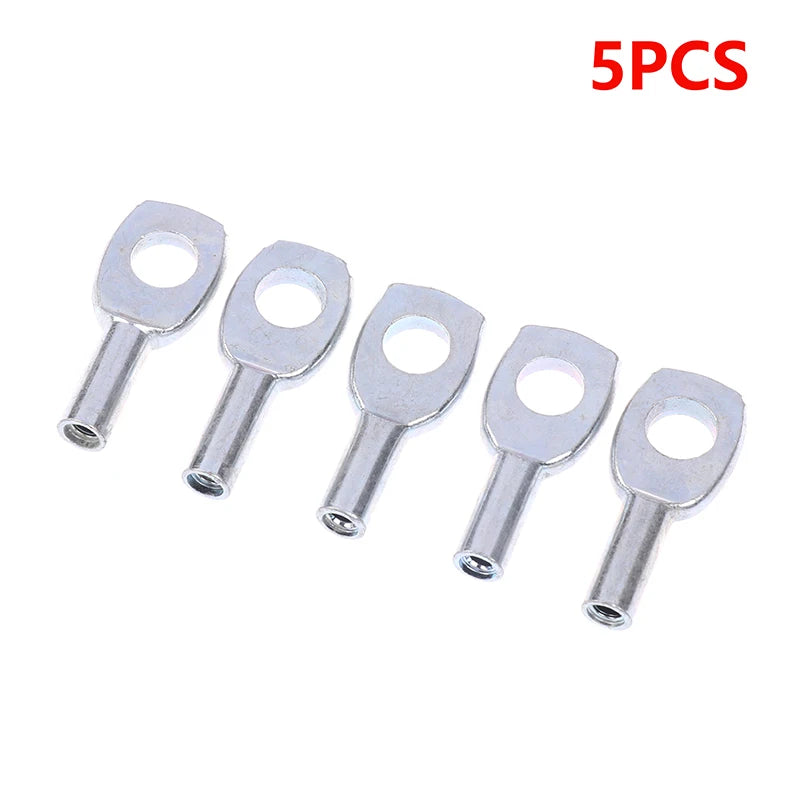 5PCS Gym Cable Steel Wire Rope Accessories for Cable Machine Fitness Equipment Exercise Metal Limit Ball Terminals Gasket