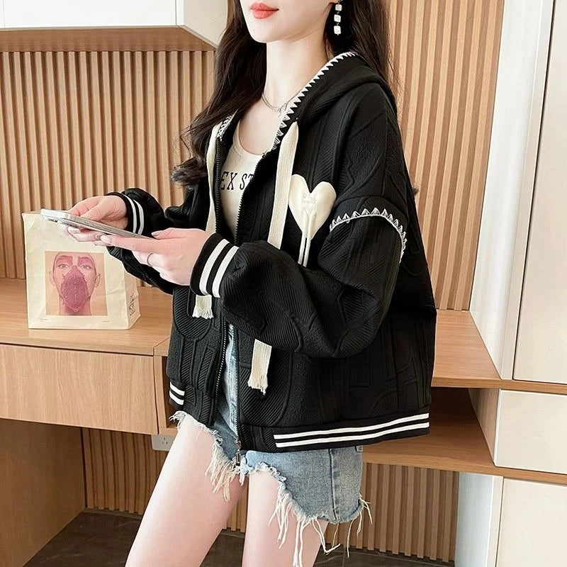 Y2K Vintage Full Zip-Up Hoodie