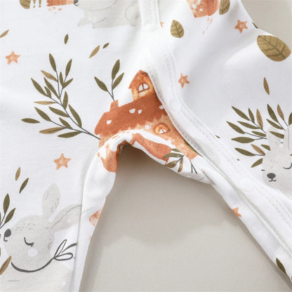 Newborn Unisex Romper Bodysuit – Soft Cotton, 0-9 Months