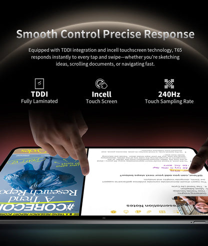 Teclast T65 13.4-inch 2K 120Hz Android 16 Tablets 128GB/ 256GB ROM Unisoc T7280 Octa-core 8000mAh Battery 4G Dual SIM Tablets