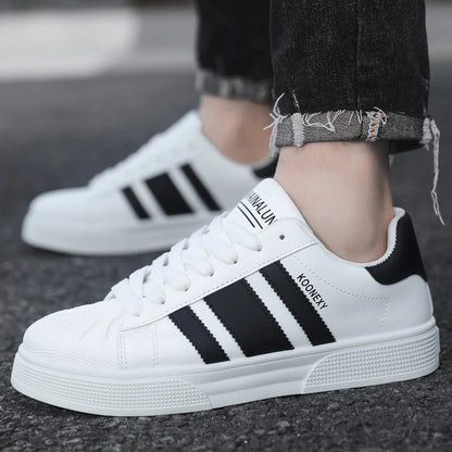 Men's Low-Top Sneakers, Suitable for Hiking, Skateboarding, and Casual Wear—Pu Upper, Breathable Lace-Up Style, Ideal for Outdoor Activities, Training, and Street Fashion—Built-In Cushioning Insole and Pvc Sole, Perfect f
