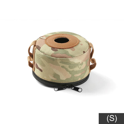 Camping Gas Can Protective Cover Gas Tank Canister Cylinder Case Outdoor Tissue Box Air Bottle Wrap Sleeve Camping Accessories