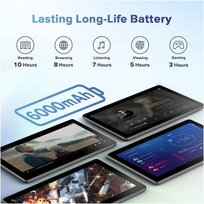 10.1 INCH 2GB RAM 32GB ROM FX10 Android 11 Tablet PC CPU Allwinner A133 Quad-Core 1.4GHz Dual Camera WIFI 1280 x 800  IPS HD