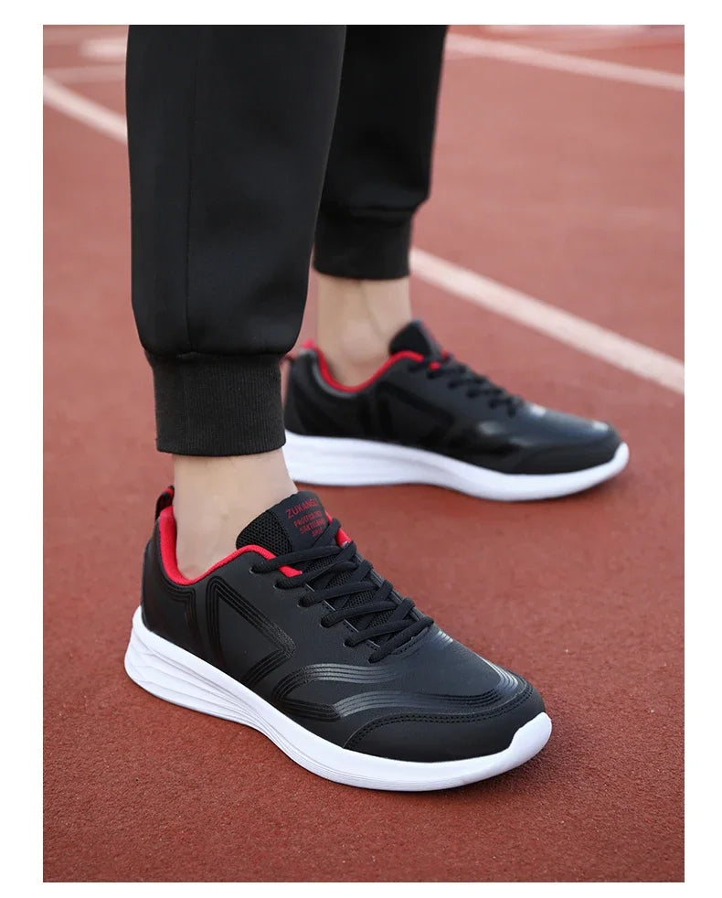 Black Sneakers Comfortable Sports Running Shoes For Men Tenis Masculinos Autumn Lightweight Casual Shoe Zapatillas Hombre