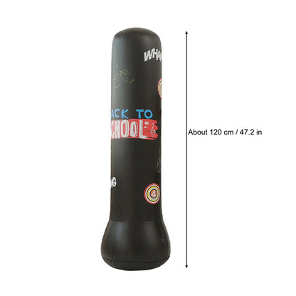 Inflatable Punching Boxing Bag Fitness Training Boxing Sack PVC Sports Fight Column  Kids Boxing Fight Pressure Sandbag
