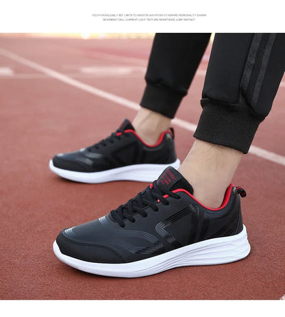 Black Sneakers Comfortable Sports Running Shoes For Men Tenis Masculinos Autumn Lightweight Casual Shoe Zapatillas Hombre