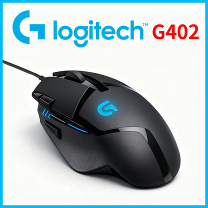 Logitech G402 Wired Gaming Mouse – RGB, 8-Button Macro