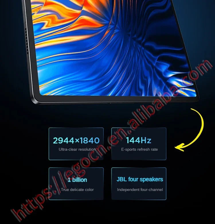 New Lenovo Xiaoxin Pad Pro 12.7 2025 Tablet Dimensity 8300 2.9k Resolution 144Hz Refresh Rate WIFI 10200mAh WIFI