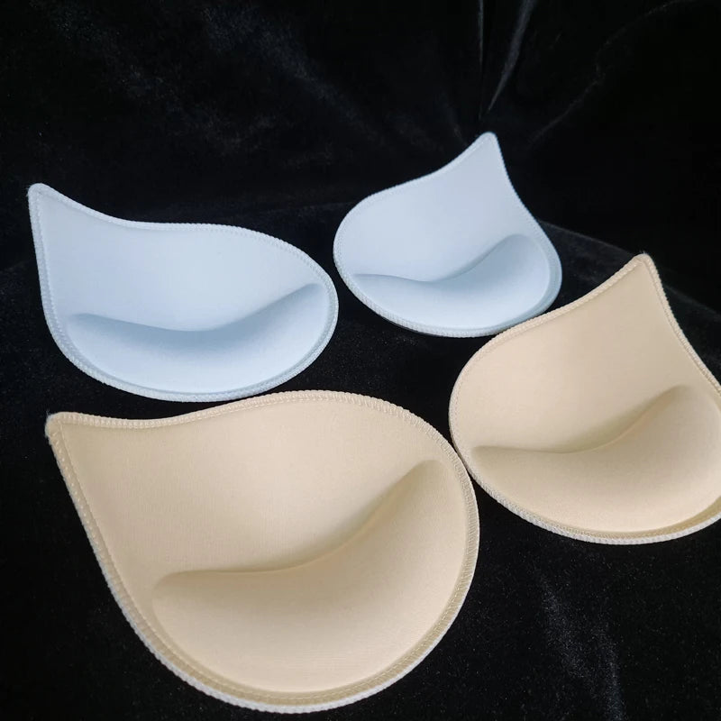 Chest Enhancers Bra Foam Insert Chest Cup Intimates Accessories Sponge Bra Pads Swimsuit Breast Push Up Bra Padding