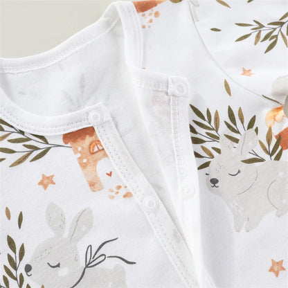 Newborn Unisex Romper Bodysuit – Soft Cotton, 0-9 Months