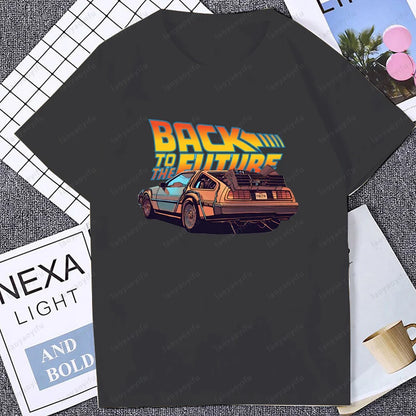 Mens Clothing  Doc Brown Back To The Future Back To The Future 1.21 Gigawatts Fun Tops Tee T Shirt Loose Tops T-Shirt