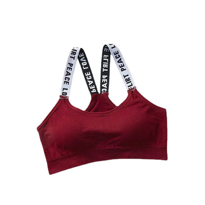 Sexy Push Up Padded Gym Vest Sports Bra