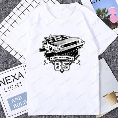 Mens Clothing  Doc Brown Back To The Future Back To The Future 1.21 Gigawatts Fun Tops Tee T Shirt Loose Tops T-Shirt