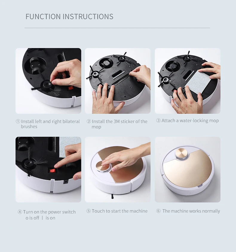 New ES06 APP Wireless Robot Smart Remote Control Vacuum Cleaner Cleaning Machine Sweeping Floor Mop For Home Vacuum Cleaner