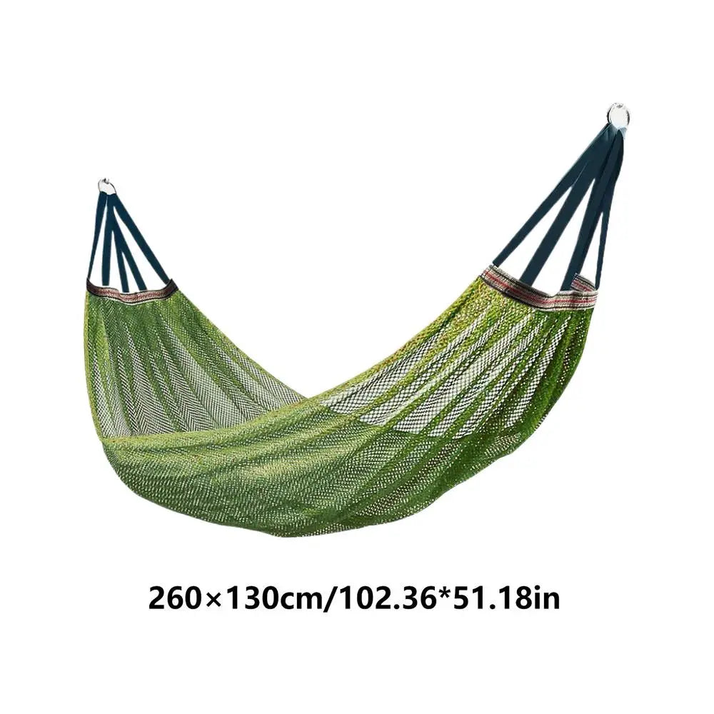 Camping Leisure Hammock, Sturdy Lightweight Outdoor Furniture, Relaxing Tree Swing for Garden Balcony Patio Camping Daily Use