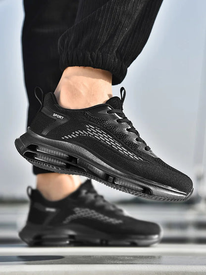 High Quality Sneakers Male Trend Black Platform Basketball Shoes Men Casual White Sport Walking Sneakers Men's Trainer 2025