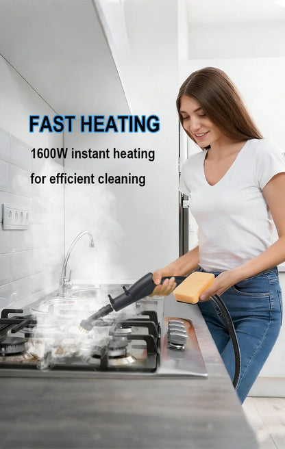 Portable Handheld High Pressure Steam Cleaner Household Multifunctional Steam Cleaning Machine Kitchen Hood Air Conditioner Car