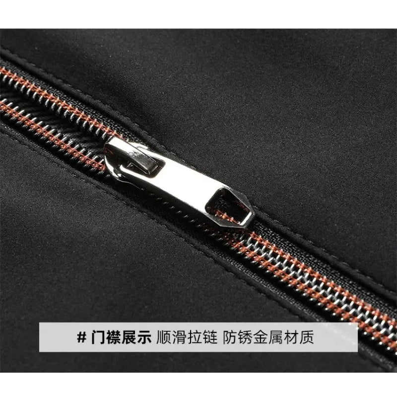 Smart Casual Men's Suit Jacket High Quality Outwear Coats Men Casual Waterproof Jackets Spring Autumn Solid Color Business Coat