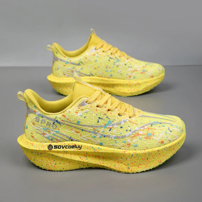 Men's Sneakers Trend Walking Speciality Carbon Board Marathon Sports Shoes Male Running Athletic Nonskid Sneakers﻿ For Women