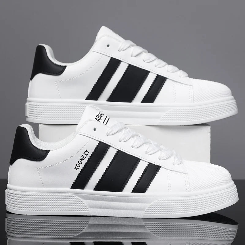 Men's Low-Top Sneakers, Suitable for Hiking, Skateboarding, and Casual Wear—Pu Upper, Breathable Lace-Up Style, Ideal for Outdoor Activities, Training, and Street Fashion—Built-In Cushioning Insole and Pvc Sole, Perfect f
