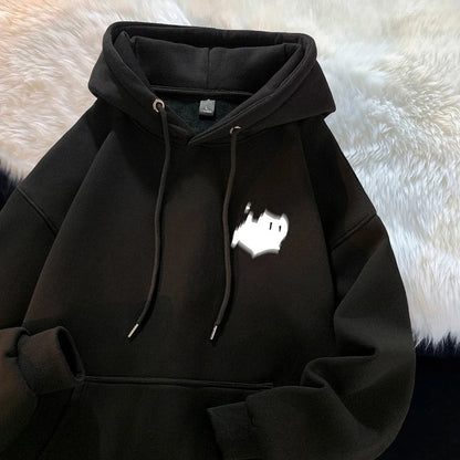Anime Print American Streetwear Hoodie