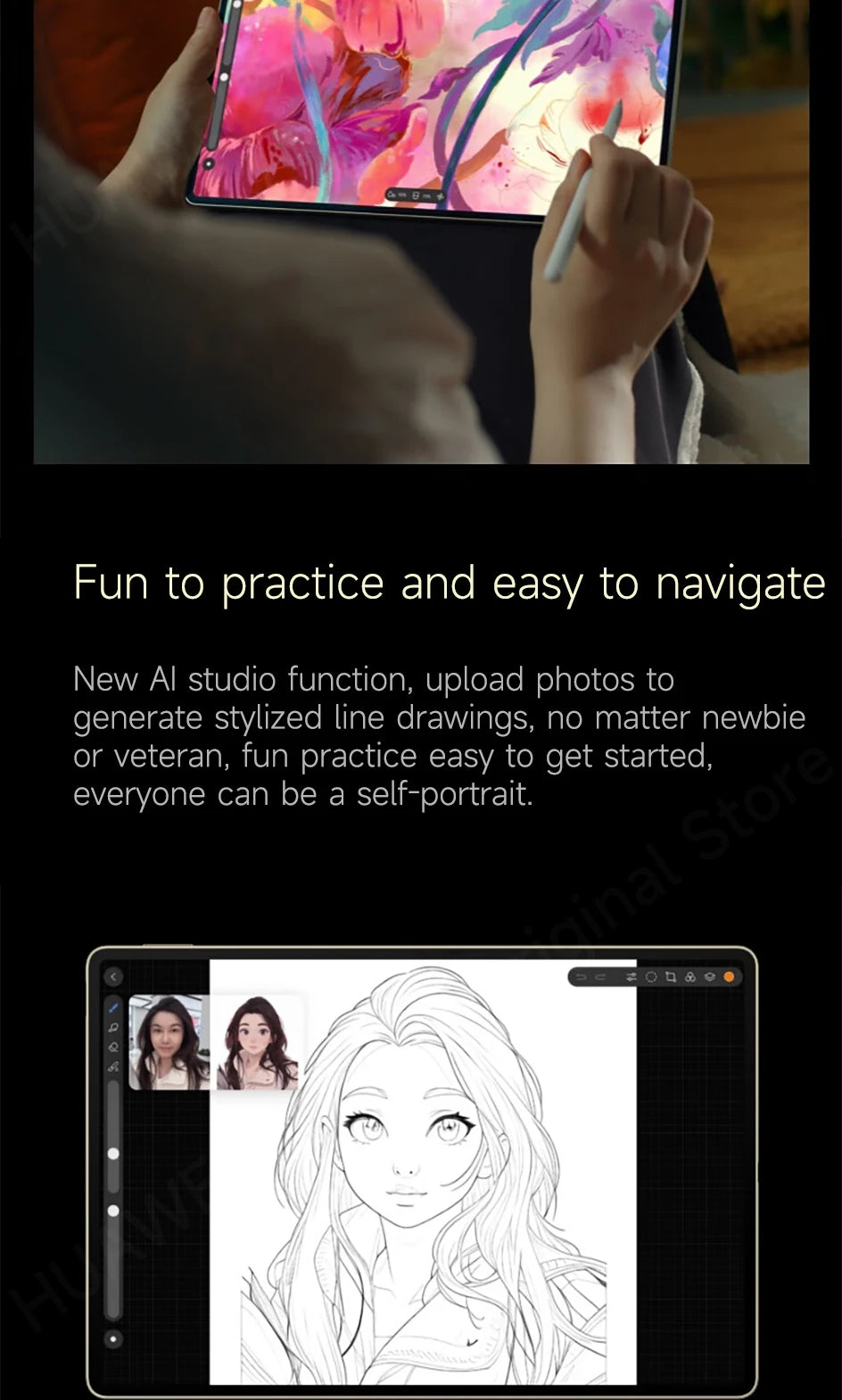 2024 PaperMatte HUAWEI MatePad Pro 12.2-inch Tablet Wifi/LTE Double-layer OLED 144Hz