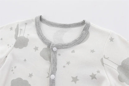 Newborn Unisex Romper Bodysuit – Soft Cotton, 0-9 Months