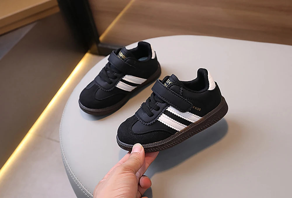 Kids Ergonomics Sneakers Soft-soled Children's Sneakers Boy's Girl's German Army Trainers Fashion Sport Shoes Children's Leather