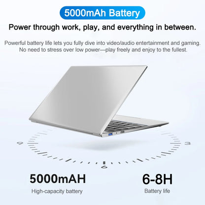 2026 New 15.6 Inch FHD Laptop Intel Core i7-8650U 32GB RAM 2TB SSD Windows 11 Pro Ultra Slim Gaming Office Study Notebook