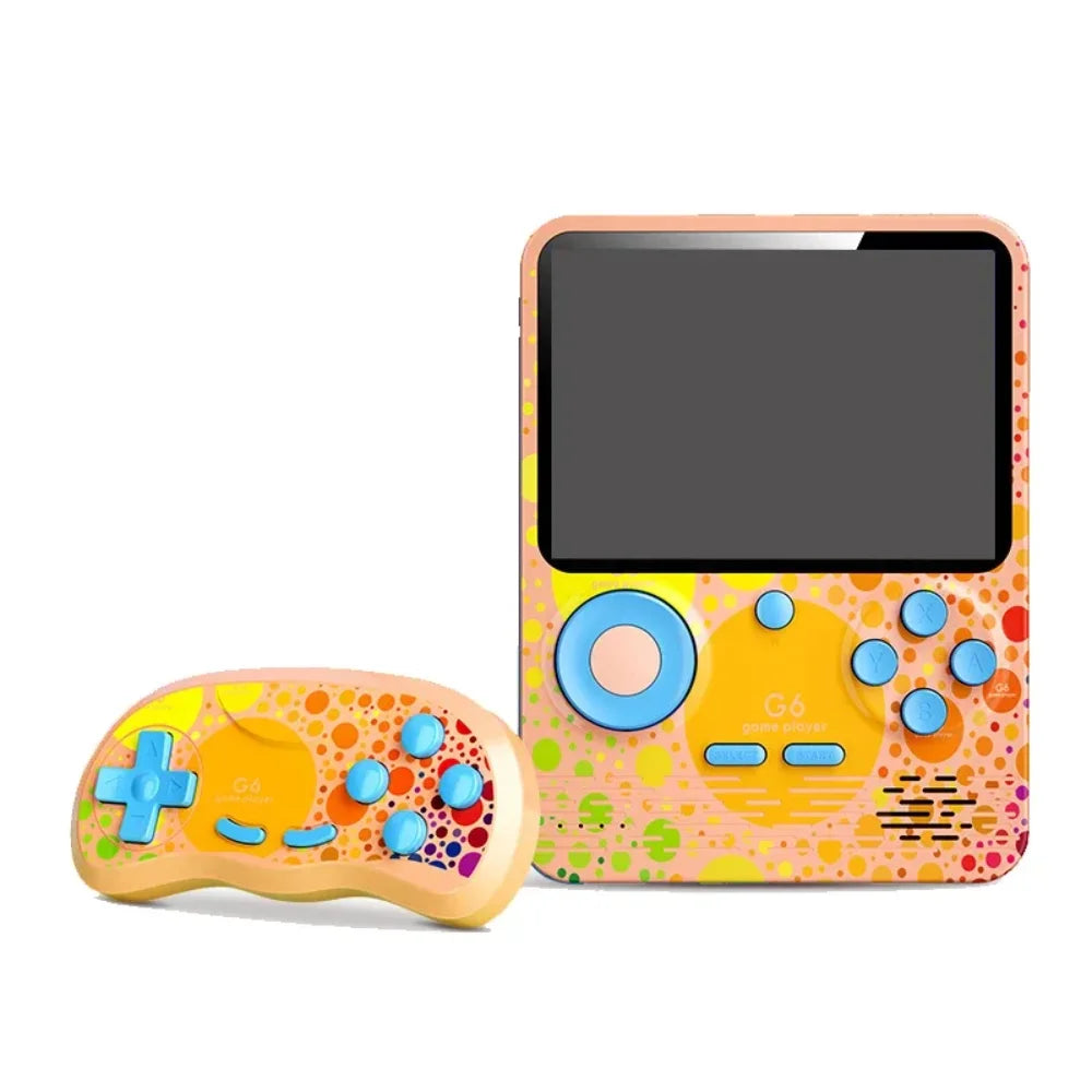 G6 Handheld Game Console – 3.5" Screen, 2-Player