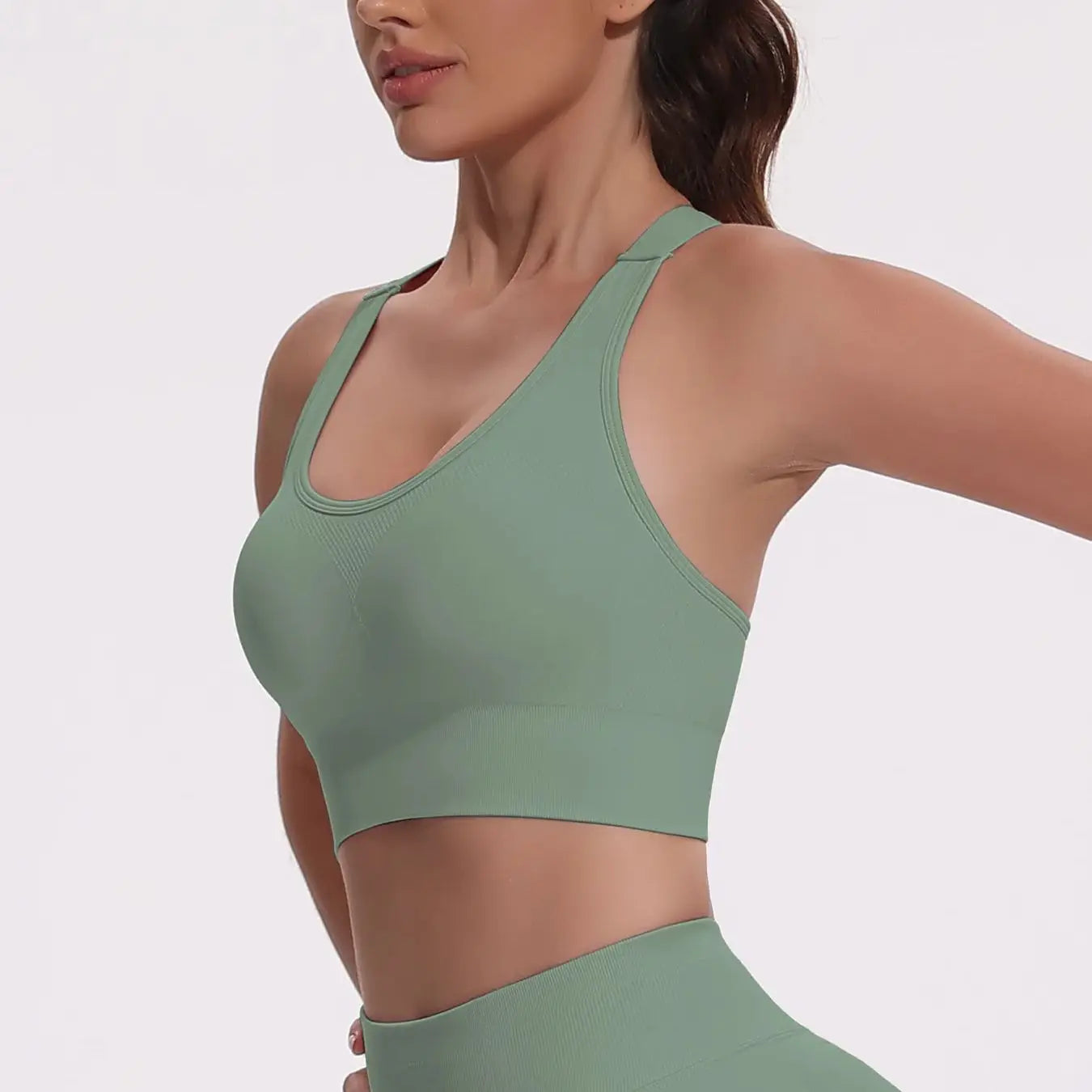 Adjustable Strap Shockproof Yoga Bra