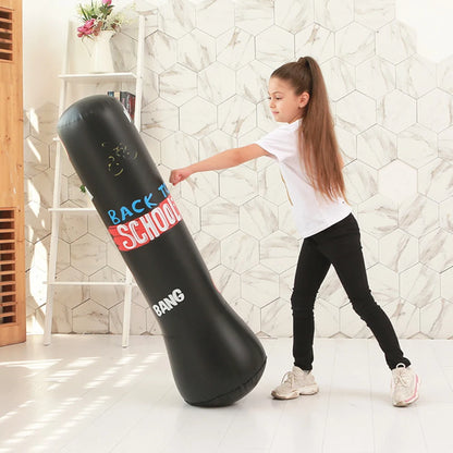 Inflatable Punching Boxing Bag Fitness Training Boxing Sack PVC Sports Fight Column  Kids Boxing Fight Pressure Sandbag